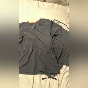 Scrub joy black scrub set.